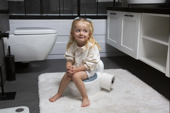 Babyjem Sesli Klozet Lazımlık 863 Beyaz