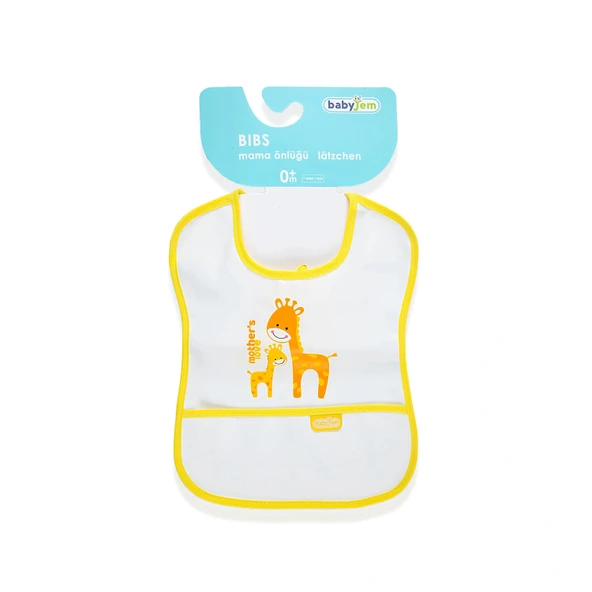Babyjem poli Muşamba Önlük Küçük Sarı - 5