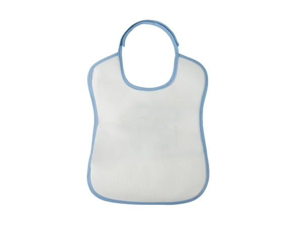 Babyjem Poli Muşamba Önlük Küçük Mavi - Resim 2