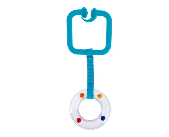 Babyjem Çıngıraklı Puset Halkası 877 Mavi - 3