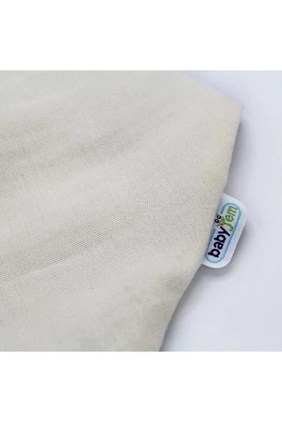 Babyjem Ahşap Diş Kaşıyıcılı Bürümcük Müslin Önlük 736 - Resim 3