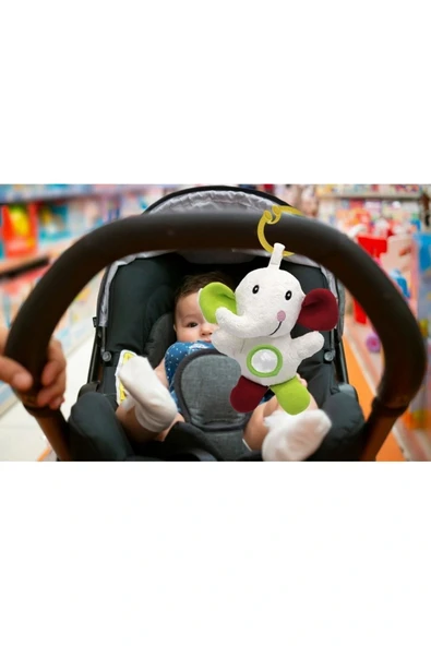 Babyjem Titreşimli Fil Renkli - 3