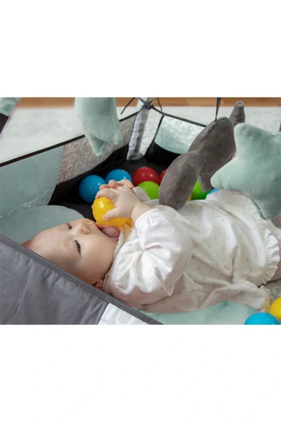 Babyjem 690 Oyuncaklı Toplu Oyun Halısı/ Yeşil - 2