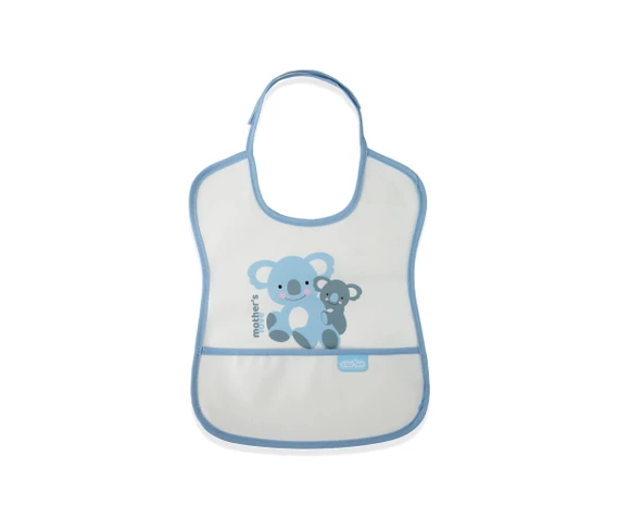 Babyjem Poli Muşamba Önlük Küçük Mavi ürün görseli