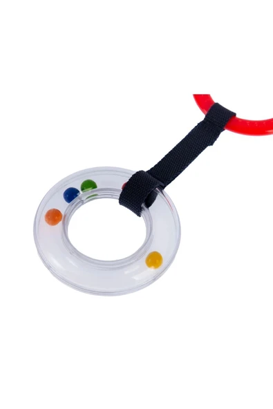Babyjem Çıngıraklı Puset Halkası Oval - 5