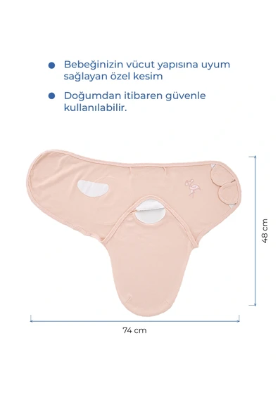 Babyjem Nessiworld Penye Kundak 430 Gri - Resim 4
