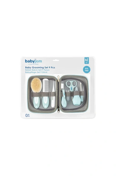 Babyjem 363 Mavi Bebek Bakım Seti 9 Parça - 3
