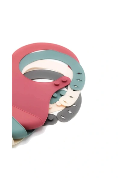 Babyjem 718 Mini Silikon Önlük Mint - Resim 6