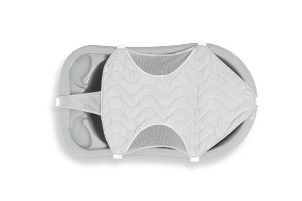 Babyjem Banyo Küvet Filesi Havlu Büyük Gri - Resim 2