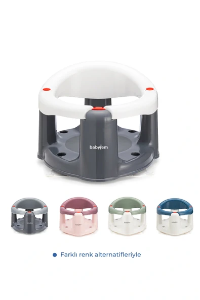 Babyjem Önden Açılır Banyo & Mama Oturağı Beyaz - 7
