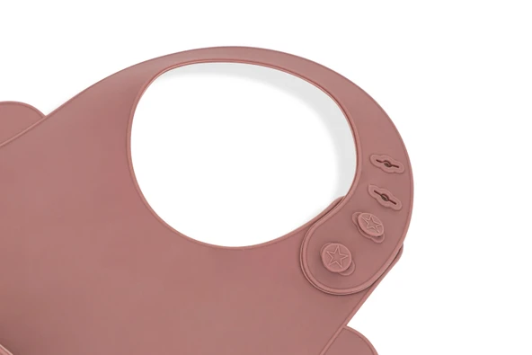 Babyjem Silikon Önlük Mocha - Resim 5