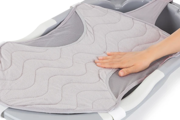 Babyjem Bebek Banyo Küvet Filesi Havlu Gri ürün görseli 1