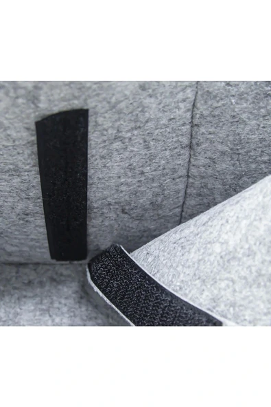 Babyjem 772 Somon Keçe Anne Bebek Bakım Çantası Çiçek - Resim 6