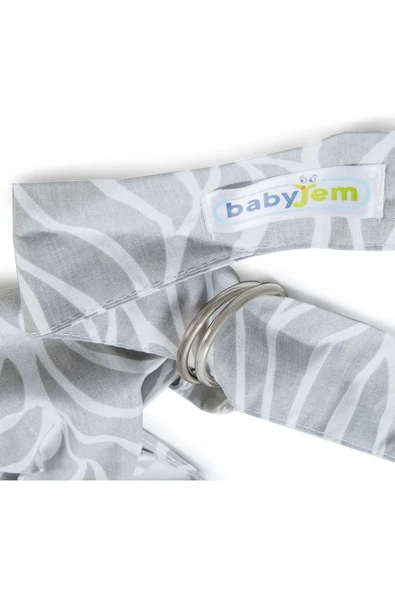 Babyjem Gri Yaprak Cepli Emzirme Önlüğü 323 - Resim 5