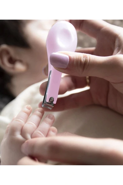 Babyjem Pembe Kolay Kavrama Tırnak Makası - 3