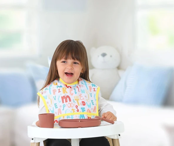 Babyjem Baskılı Blw Kolsuz Önlük 788 Harf Desen - 3