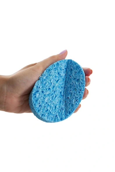 Babyjem Bebek Banyo Süngeri Selülozik 020 Mavi