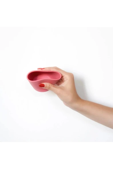 Babyjem Kolay Kavrama Silikon Bardak Somon - Resim 2