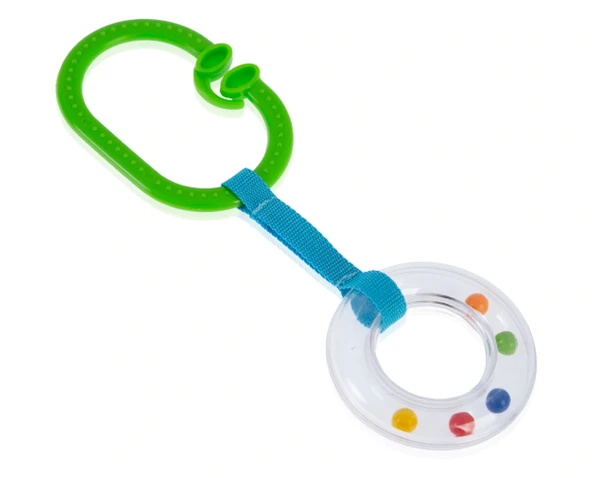 Babyjem Çıngıraklı Puset Halkası Oval - 5