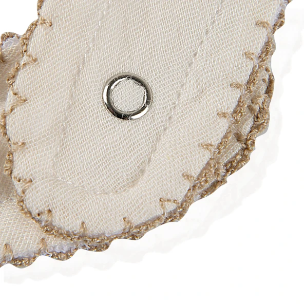 Babyjem Bürümcük Müslin Önlük Ekru - 3