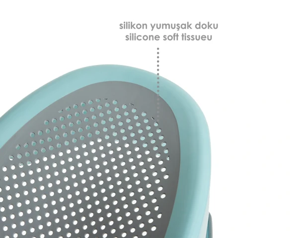 Babyjem Soft Banyo Desteği Gri - 4