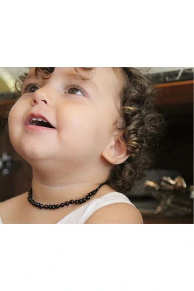 Babyjem Kehribar Bebek Kolyesi - Vişne - 2