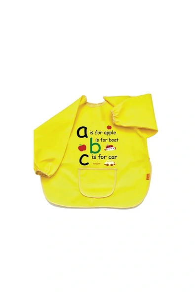 Babyjem Faaliyet Önlüğü Kollu Sarı ürün görseli