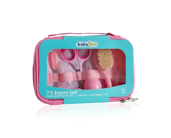 Babyjem Bebek Bakım Seti 7'li /pembe - 7