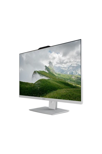 MSI Modern AM272P i5-1235U 20GB 512GB SSD 27" FHD IPS W11P All In One PC Beyaz & PER4 BELLEK - Resim 3