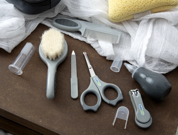 Babyjem Bebek Bakım Bakım Seti Gri 7 Parça - 3