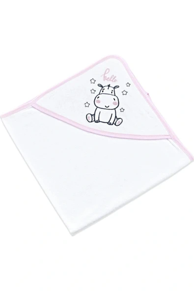 Babyjem Yeni Doğan Havlusu Bipbipli