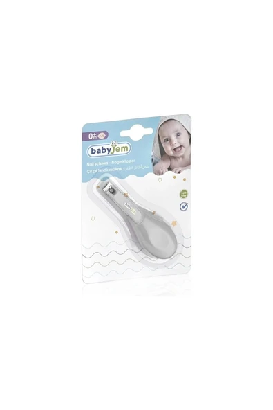 Babyjem Gri Kolay Kavrama Tırnak Makası - 4