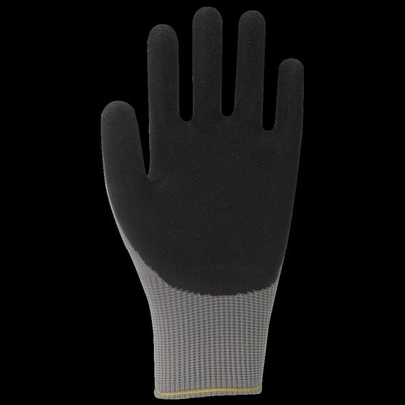 Beybi PL17 Polyester Örme Lateks Camcı İş Eldiveni 9 Beden - 12 Çift - 3