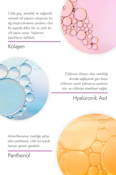 SkinMaster, Sıkılaştırıcı ve Canlandırıcı, Kolajen Serum - 20 ml  (Collagen, Panthenol, Ha) - 4