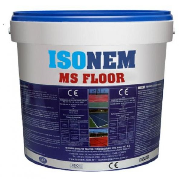 İsonem Ms Floor Asfalt Ve Beton Zemin Kaplaması 18 Kg