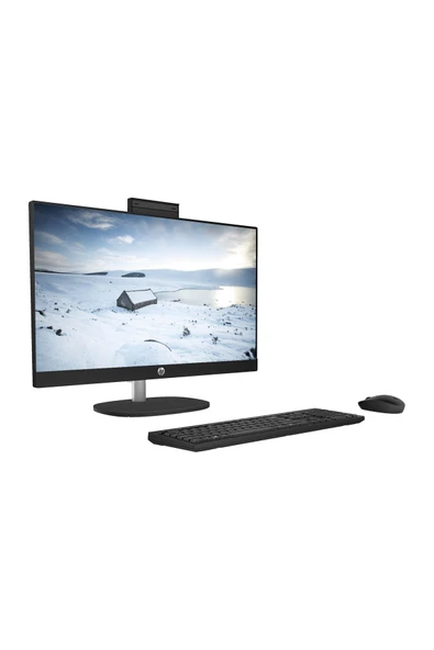 HP 24-CR0013NT R7 7730U 8GB 256GB SSD Radeon Graphics 23.8" FHD IPS FDOS All In One PC Siyah & PER4 - Resim 2