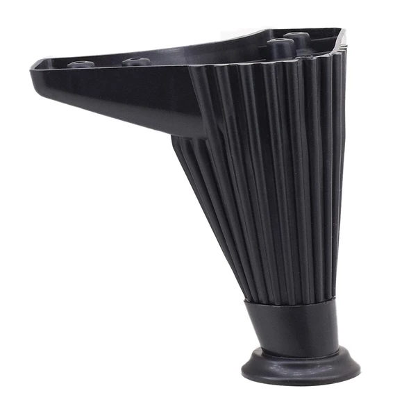 Mobilya Kanepe Koltuk Ünite Puf Ayağı 12 Cm Siyah Baza Ayakları - Resim 2