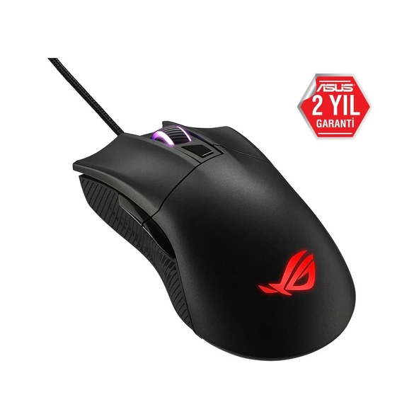 P507 ROG Gladius II Core Aura Sync RGB Oyuncu Mouse - Resim 4