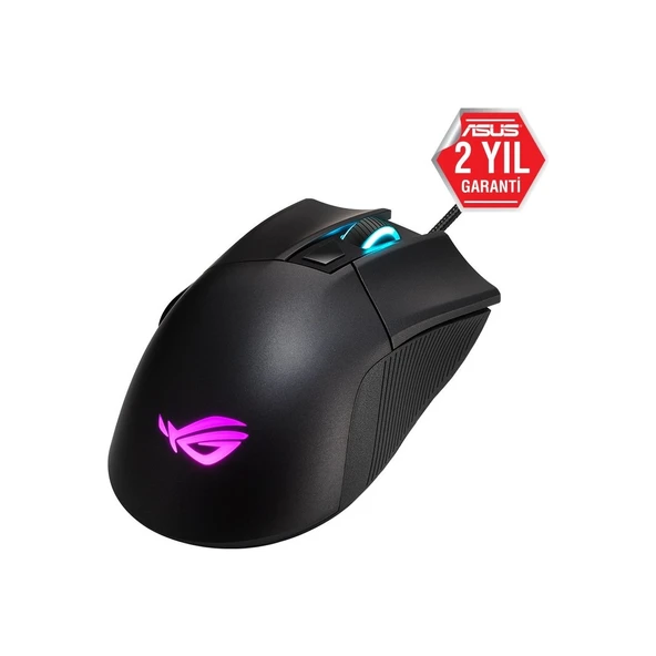 P507 ROG Gladius II Core Aura Sync RGB Oyuncu Mouse - Resim 3