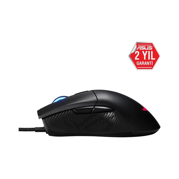 P507 ROG Gladius II Core Aura Sync RGB Oyuncu Mouse - Resim 5