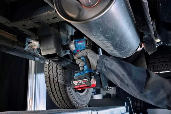 Bosch GDS 18V-350 Darbeli Somun Sıkma Makinesi Solo - 06019m5020 - Resim 6