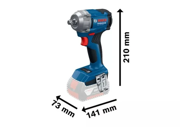 Bosch GDS 18V-350 Darbeli Somun Sıkma Makinesi Solo - 06019m5020 - Resim 2