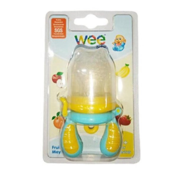 Wee Baby  Meyve Süzgeci Sarı Mavi 4+ Ay