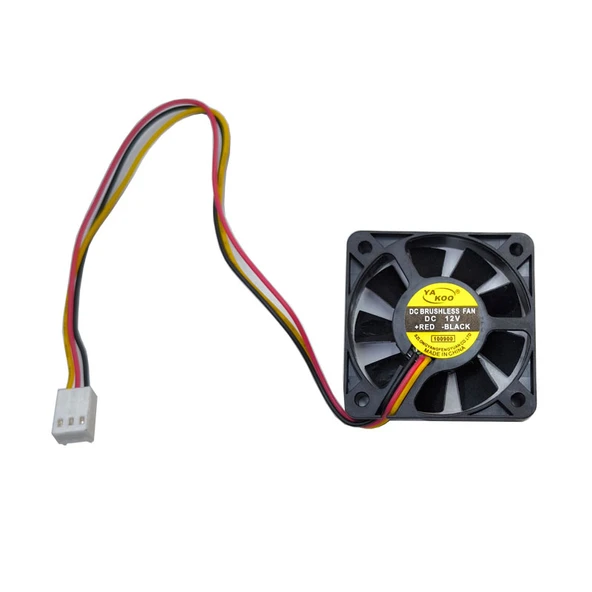 5cm 12v 3 pinli fan 5cmx5cmx1cm 12v 5cm fan - Resim 5