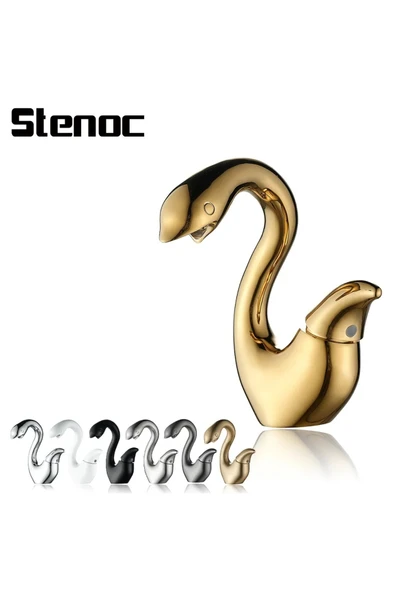 OEM Banyo Lavabo Bataryası Kuğu Model Altın Dore Gold Renk Yeni Ürün Ithal 7 Yıl Garantili İthal - Resim 6