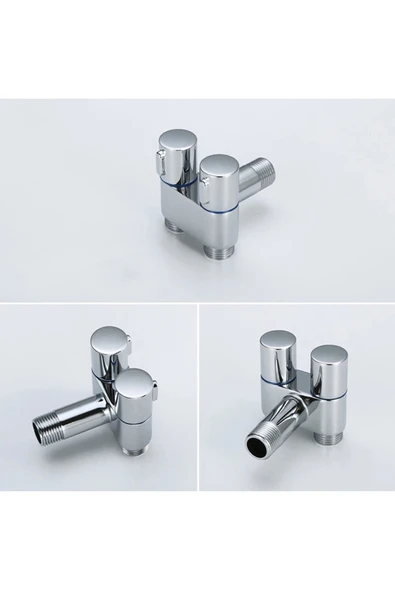 OEM Banyo Bide Basınçlı Püskürtücü Taharet Musluğu Klozet Hortumu Krom Renk İthal 7 Yıl Garantili - Resim 6