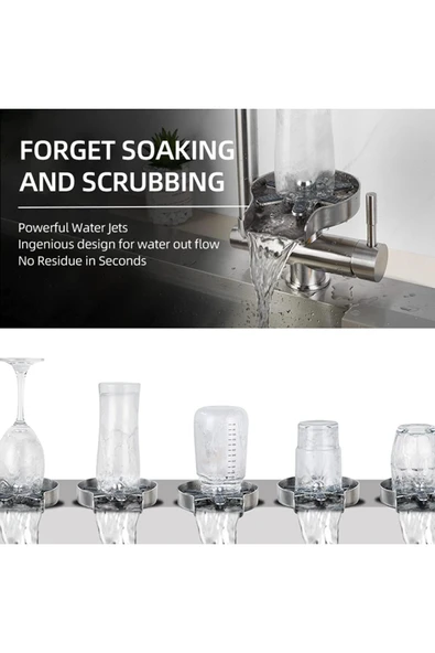 OEM Mutfak Evye Basınçlı Bardak Yıkama Bataryası Ve Arıtma Musluğu 2İn1 Mat Krom Nikel 7 Yıl Garantili - 4