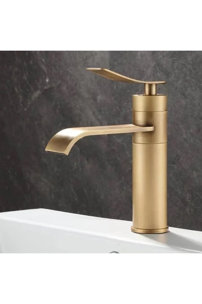 OEM Banyo Lavabo Bataryası Şelale Antik Renk Yeni Model 7 Yıl Garantili İthal - 2