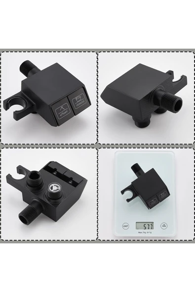 OEM Banyo Bide Basınçlı Püskürtücü Taharet Musluğu Klozet Hortumu - Resim 4