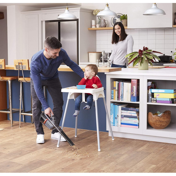 Black+Decker Bhhv520jf-qw 18v Şarjlı Jack Girişli El Süpürgesi - 3